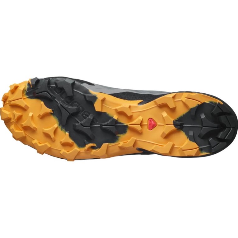 Tenis Senderismo Salomon Cross Hike GTX Hombre Grises | MX ULOS159